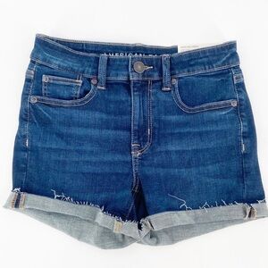 NWT American Eagle Hi-Rise Shortie Ne(x)t Level Stretch Size 2
